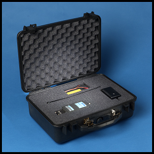 radio modem case opened